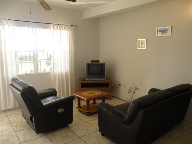 Apartment living room in the Palmetto Point Villa, St. Kitts