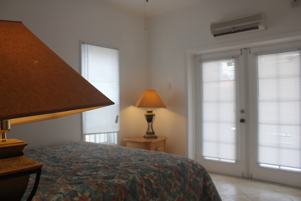 Bedroom in the St. Christopher Club Ground Floor 1 Bed - 1 Bath Condo Student Rentals St. Kitts