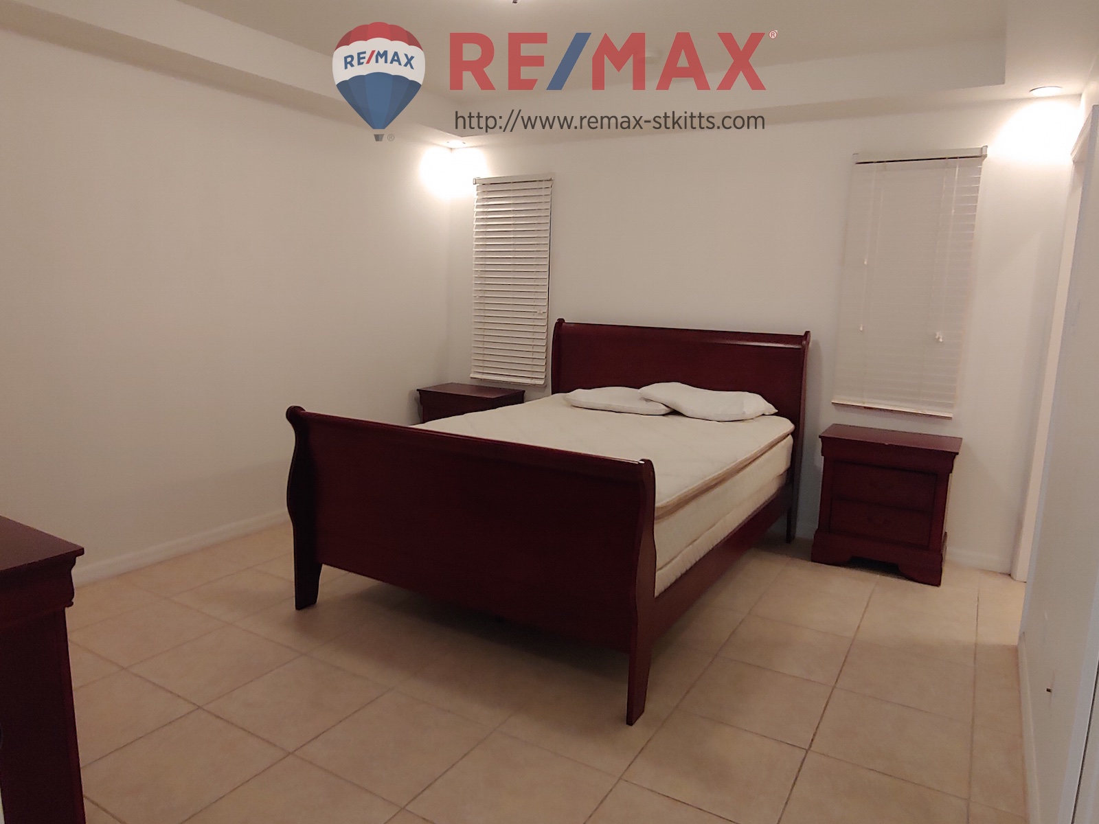 Third bedroom of Great Investment opportunity! Manor by the Sea 3 bedroom 3 bathroom condo for sale St. Kitts