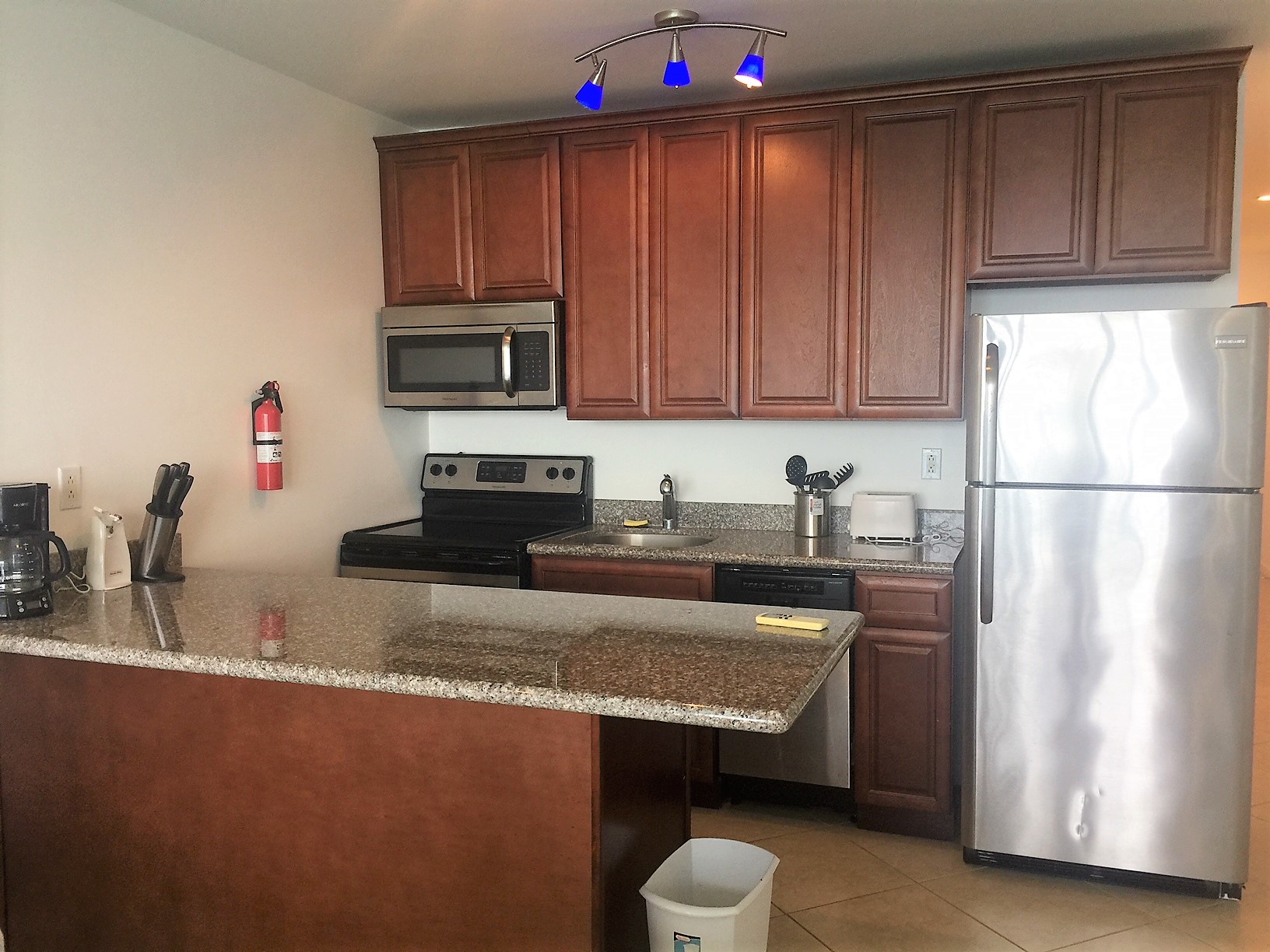  Kitchen in Vista Villas large 1 bedroom cliff top condos For Rent in St. Kitts